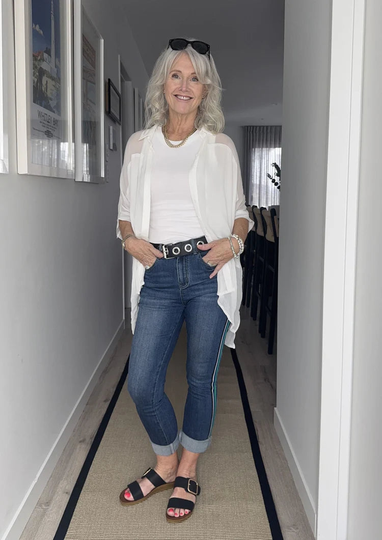 Lemon Tree Greta Top White