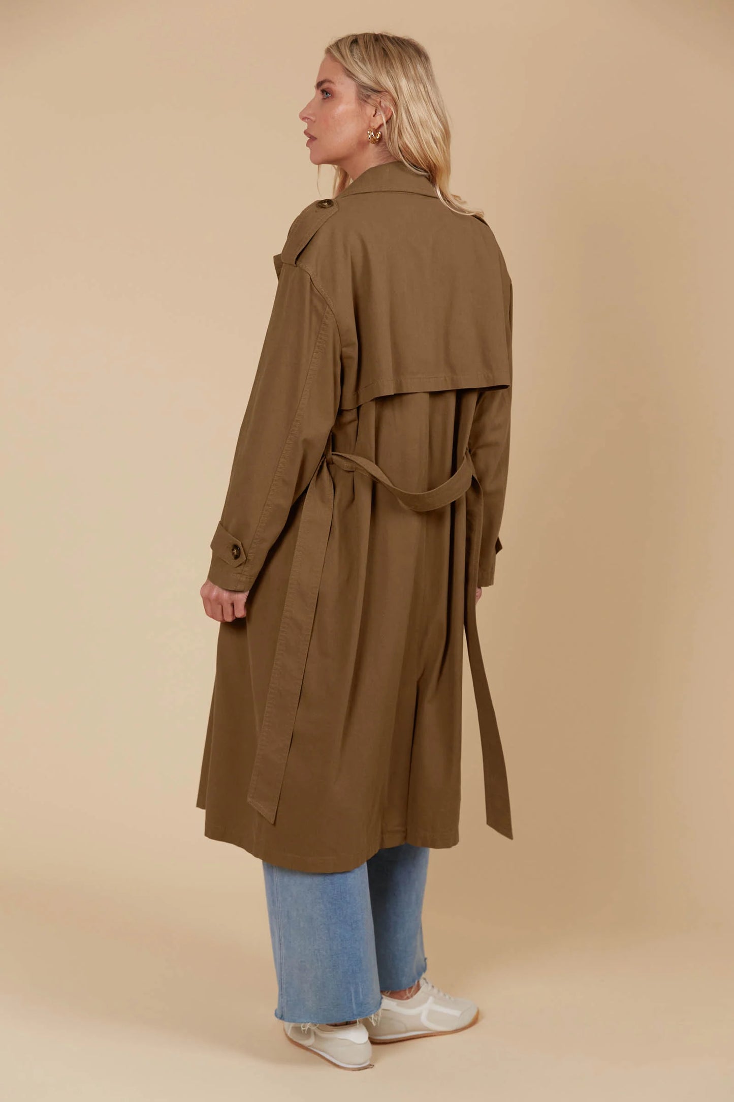Isle of Mine Freya Trench Coat Toffee
