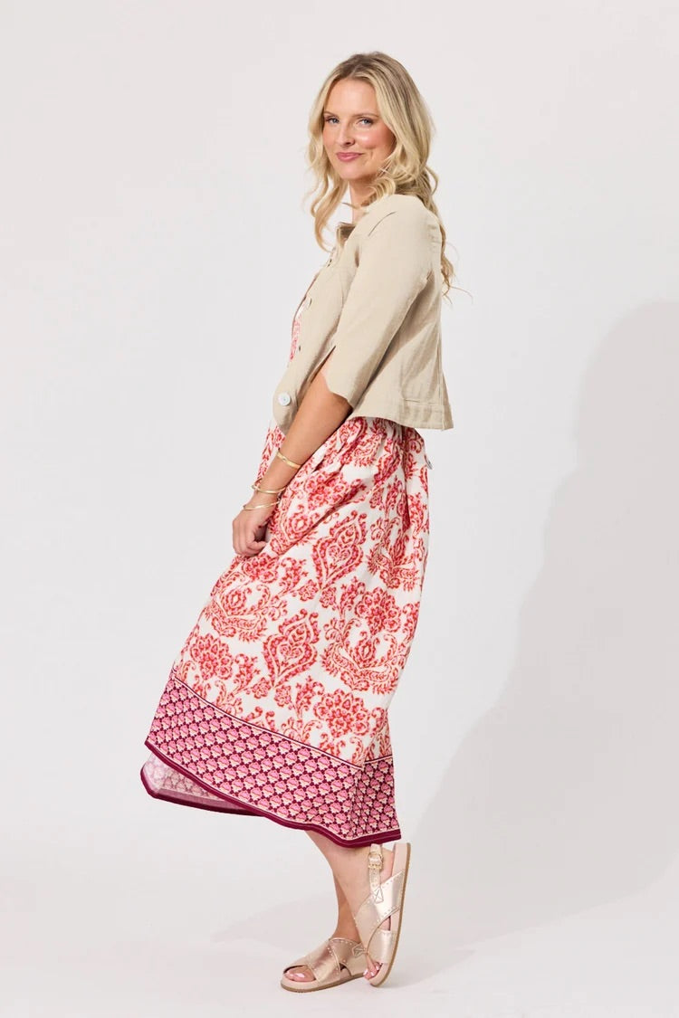 Lemon Tree Amalfi Linen Jacket Oatmeal