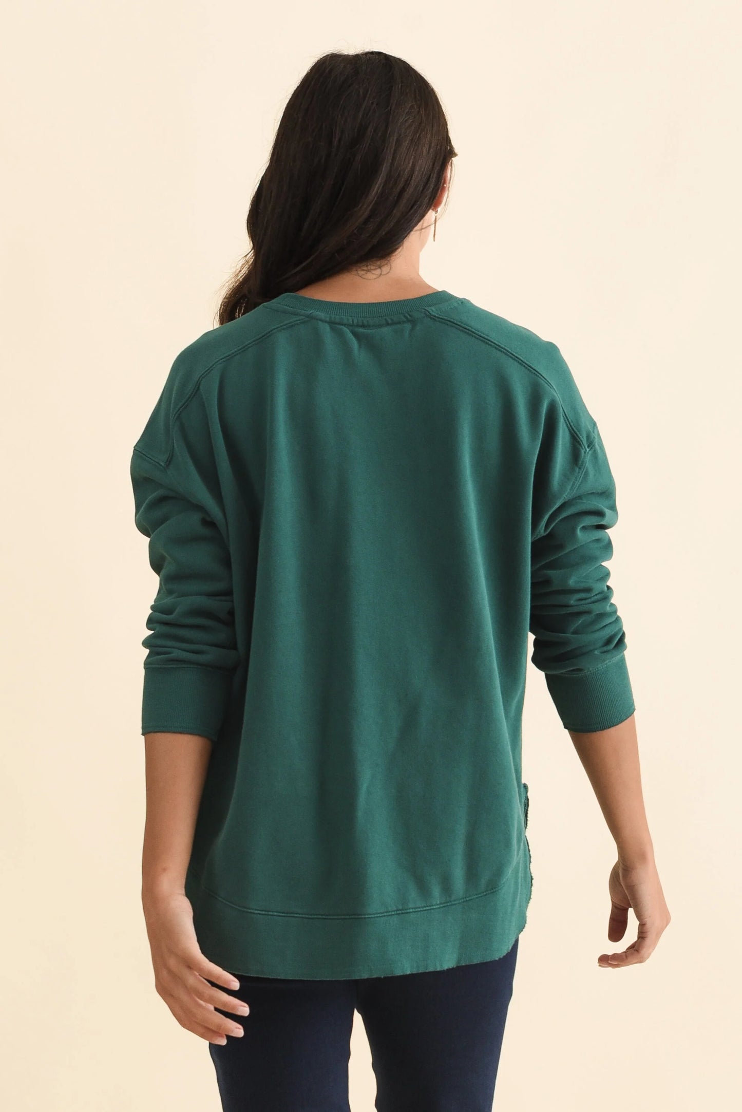 Elm Established Crew Teal