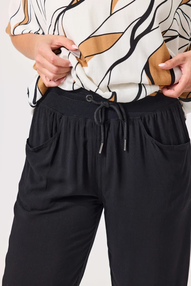 Lemon Tree Amira Pants Black