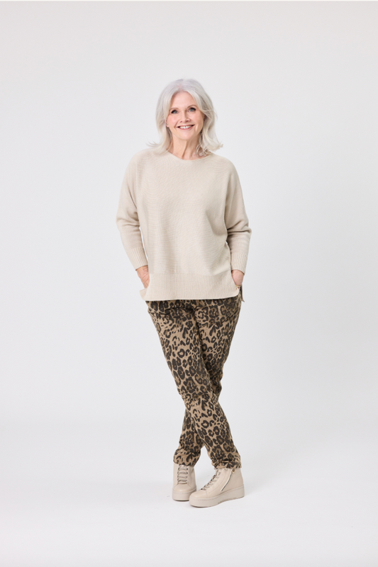 Lemon Tree Fiona Knit Latte