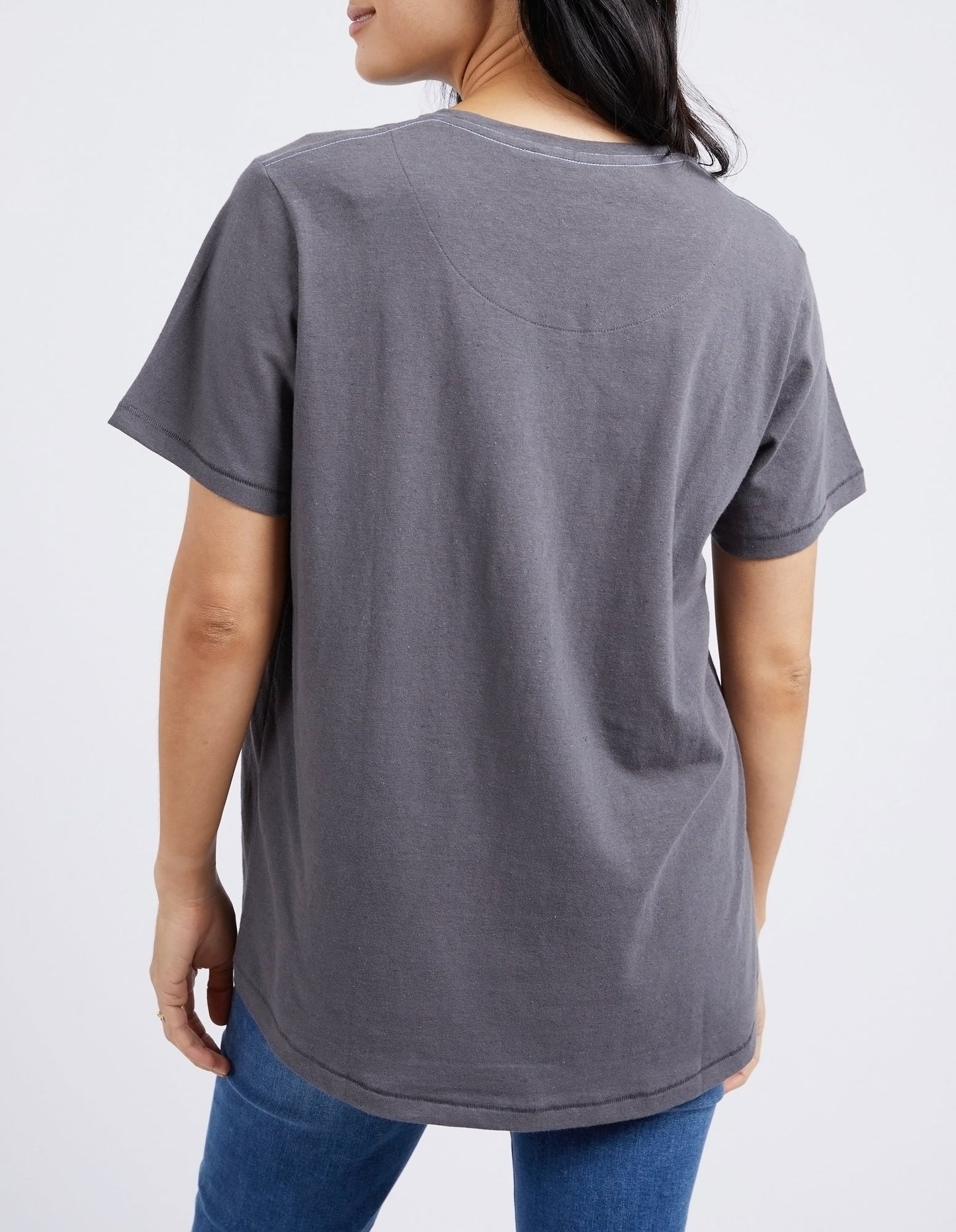 Elm Mystic Tee Charcoal