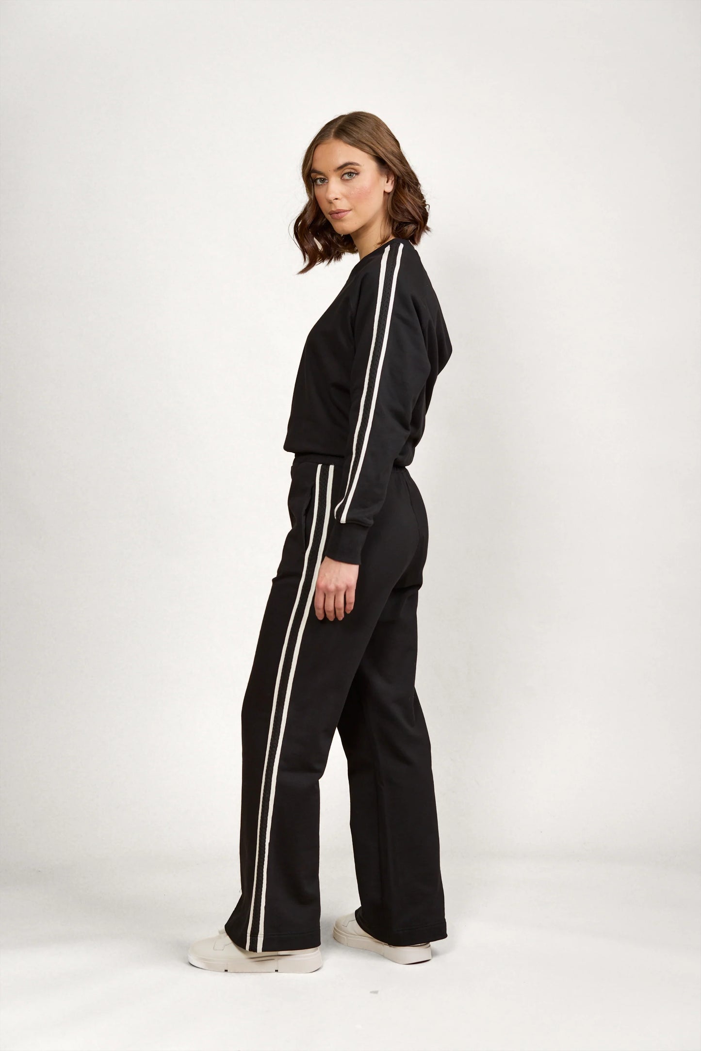 Knewe Rebel Wide Leg Black