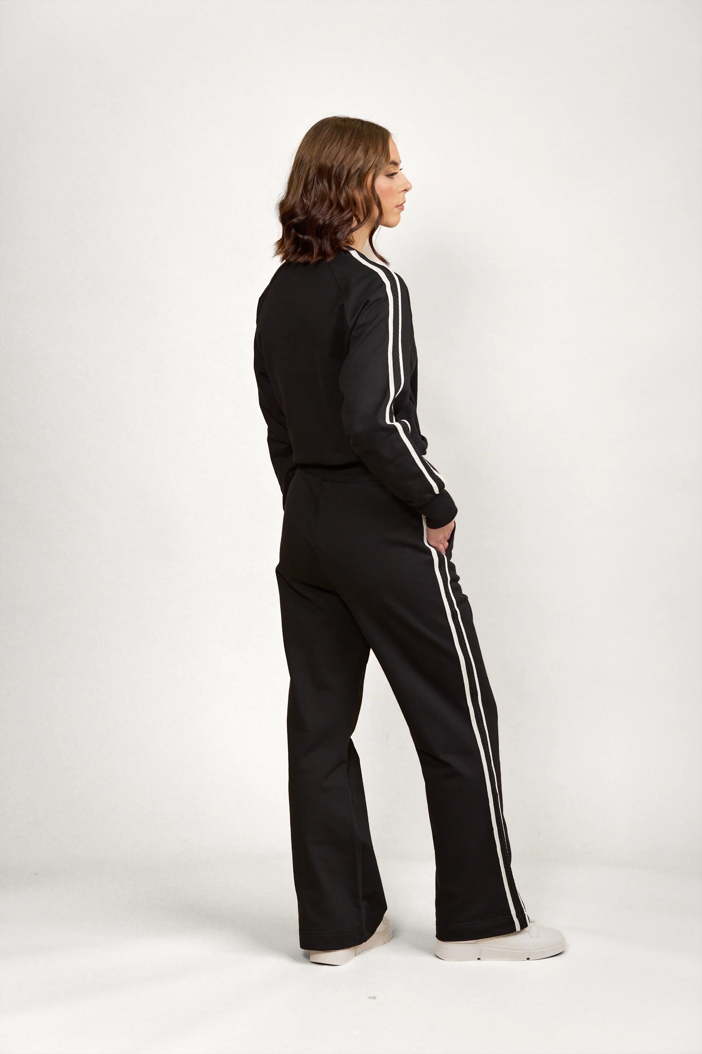 Knewe Rebel Wide Leg Black