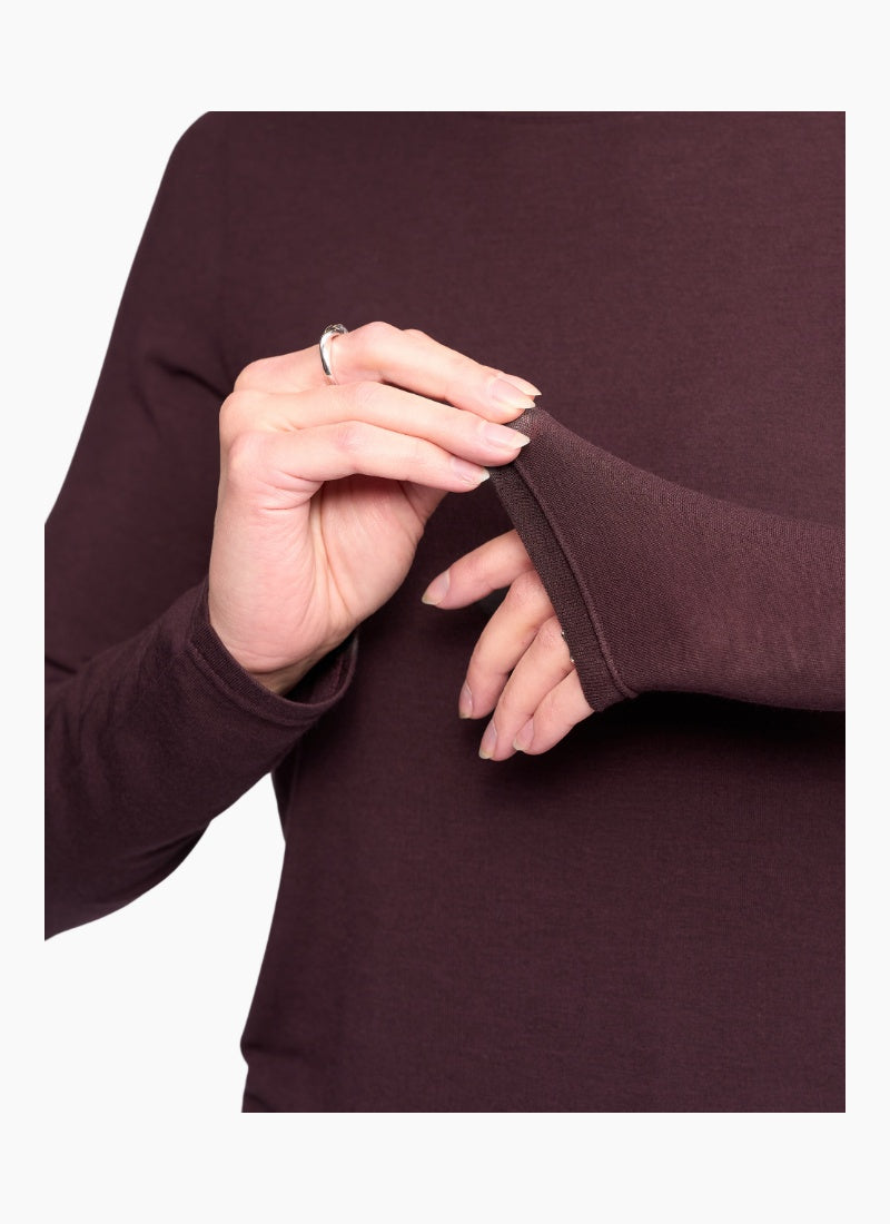 Knewe Hero Top-Raisin