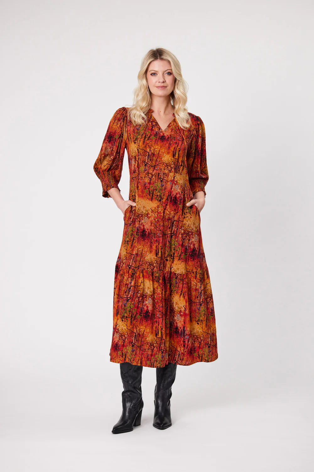 Lemon Tree April Dress Auburn