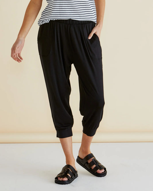 Betty basics Tokyo 3/4 Pant Black