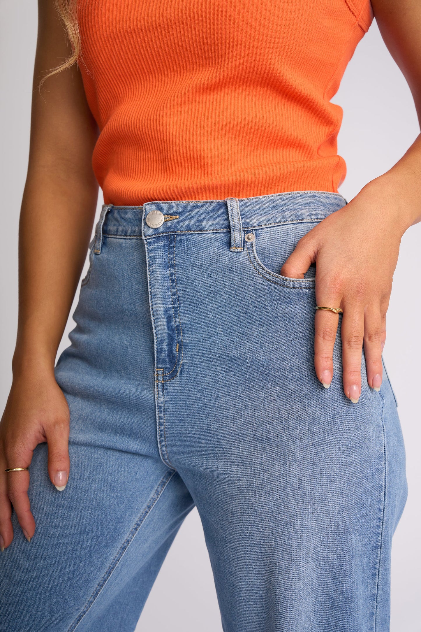 Knewe Fallon Jean Light Wash Denim