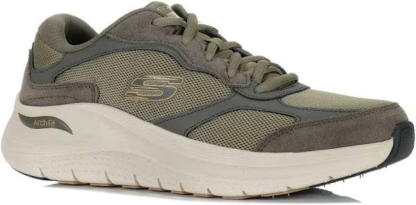 Skechers Men Archfit 2.0 The Keep-Olive