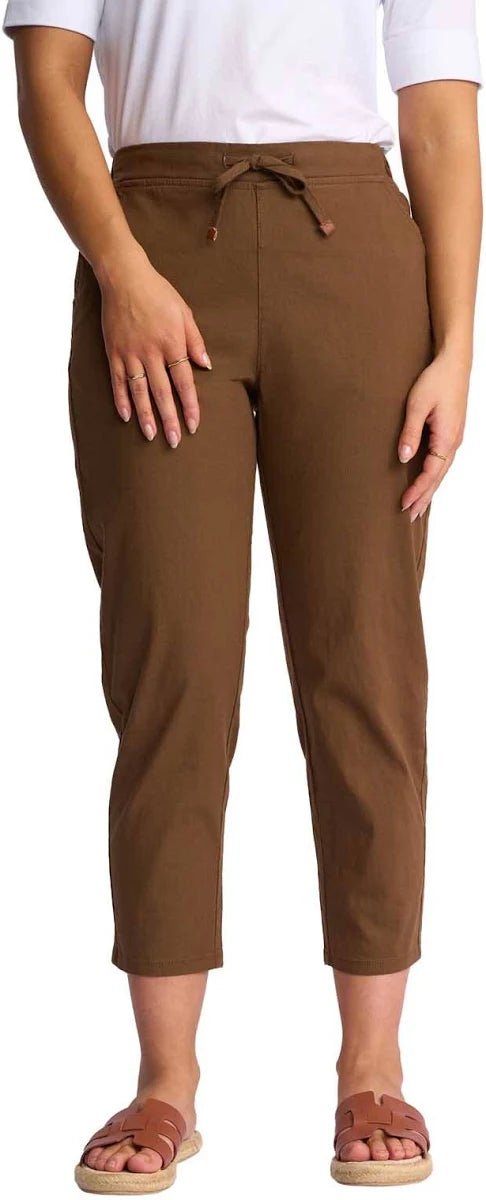 Vassalli Henley 7/8 Pant Pecan