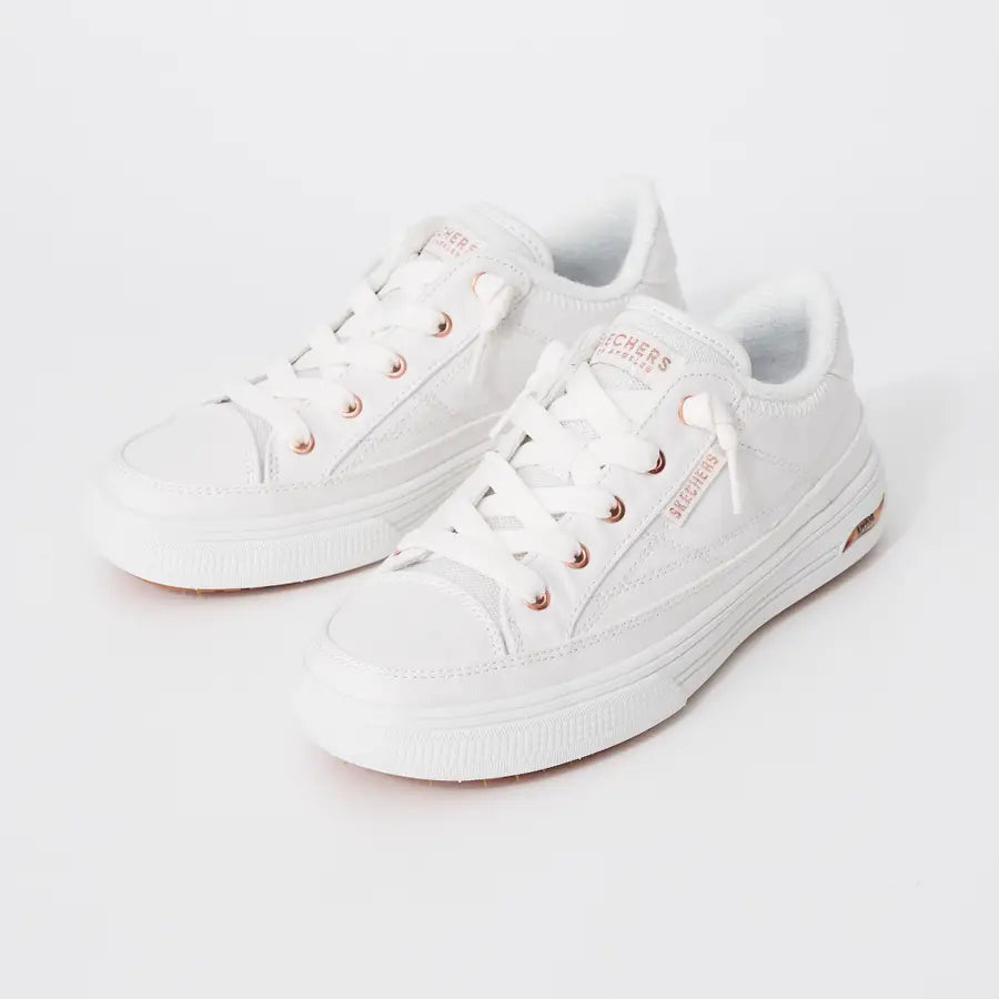 Skechers Archfit Arcade Meet ya there -White