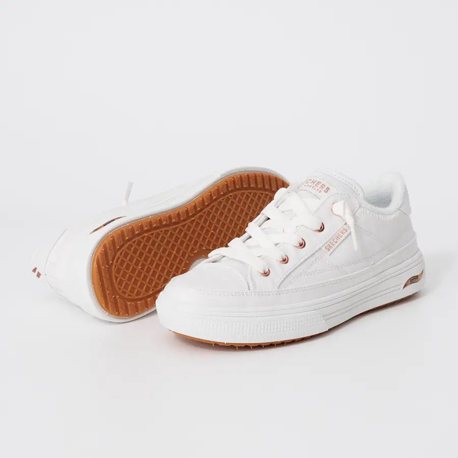 Skechers Archfit Arcade Meet ya there -White