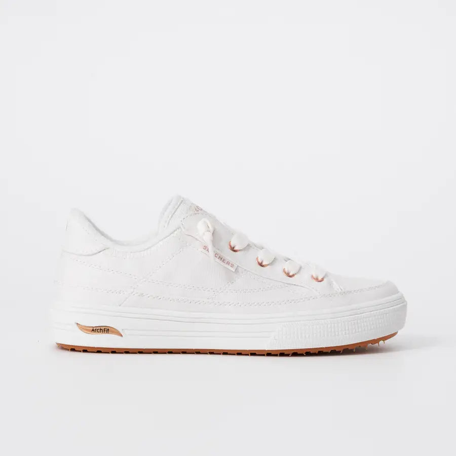Skechers Archfit Arcade Meet ya there -White