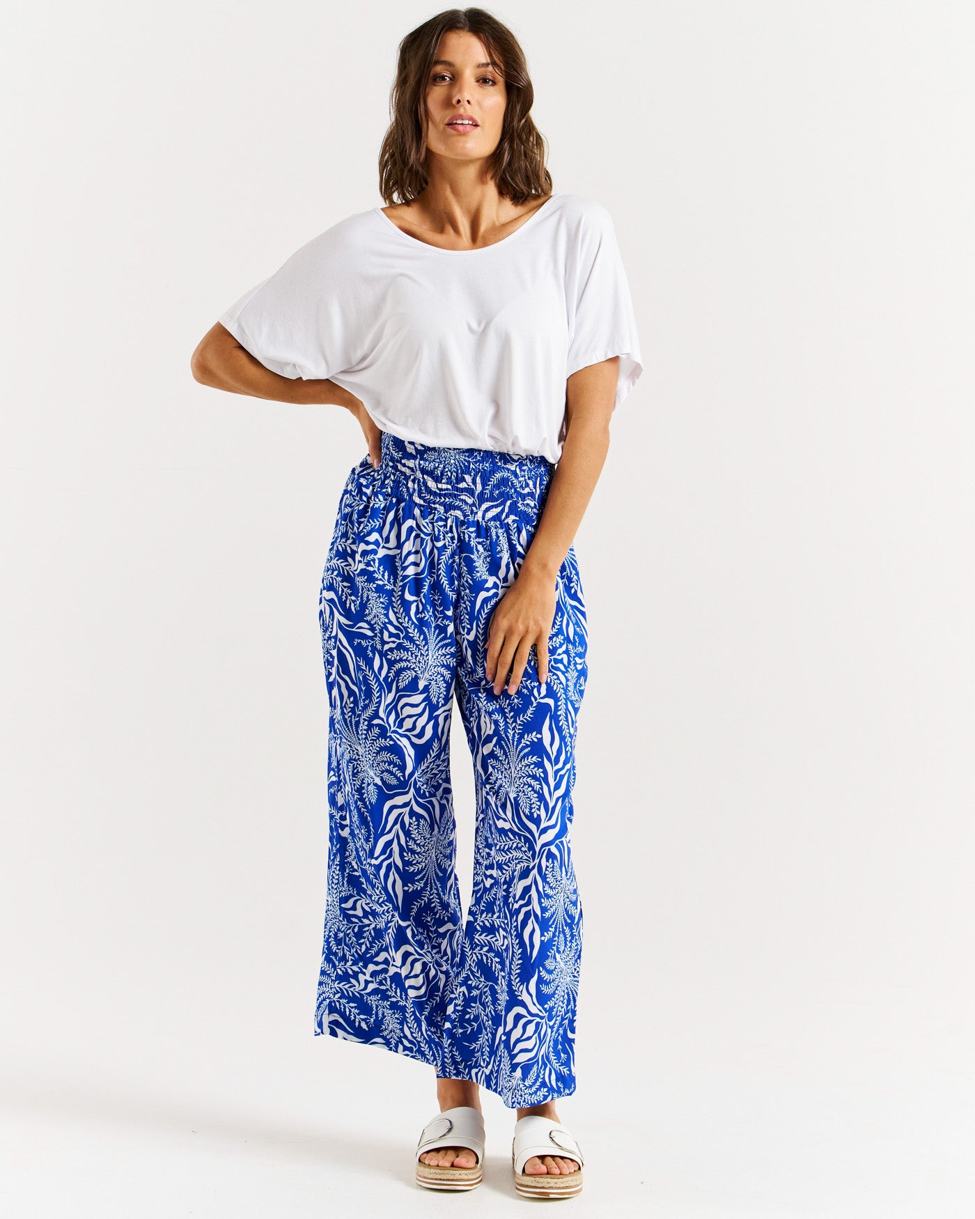 Betty Basics Cyrus Pants Havana Print